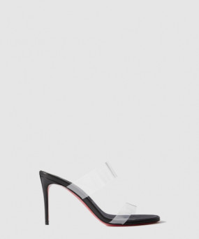 루부탱 저스트 루비 85 PVC 뮬 1231055