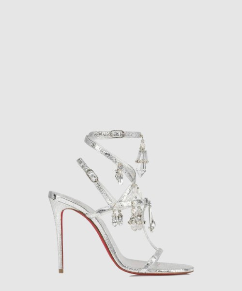 루부탱 일자 스트랩 샌들 1230248