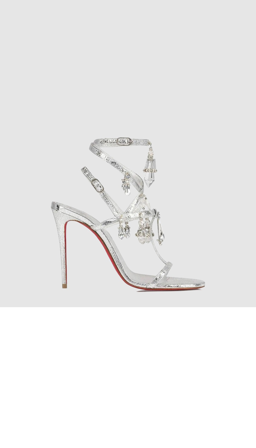 루부탱 일자 스트랩 샌들 1230248