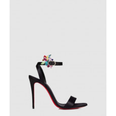 루부탱 새틴 샌들 1220171