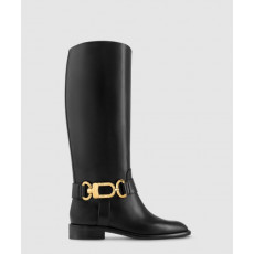 루이비통 웨스트사이드 플랫 하이 부츠 1ACAYL