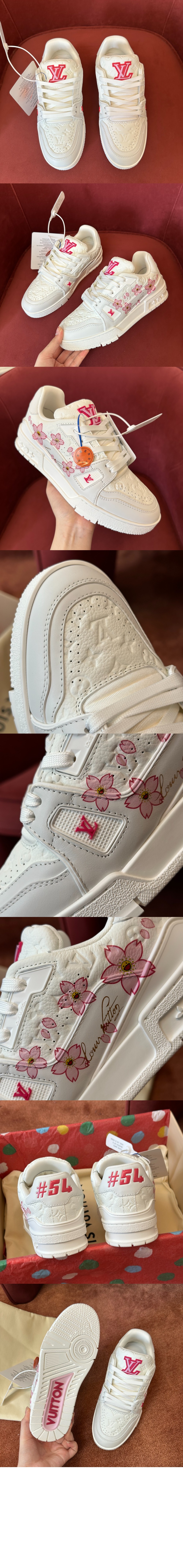 루이비통 LV x TM 트레이너 스니커즈 1AGZEI