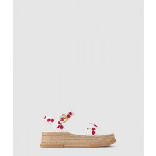 루이비통 마야 플랫폼 샌들 1AHNSL