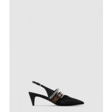 루이비통 바이브 슬링백 펌프스 1AHKZ7