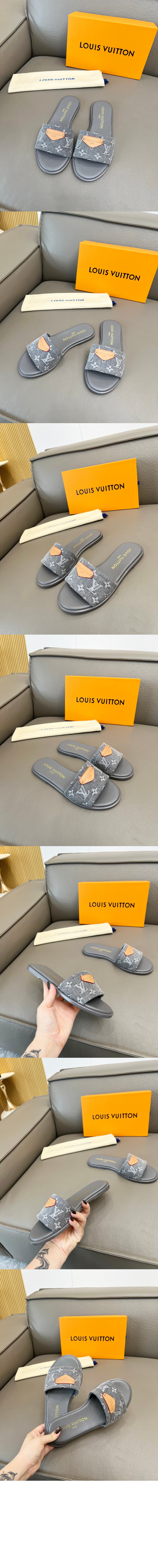 루이비통 릴리 플랫 뮬 1AGXA8