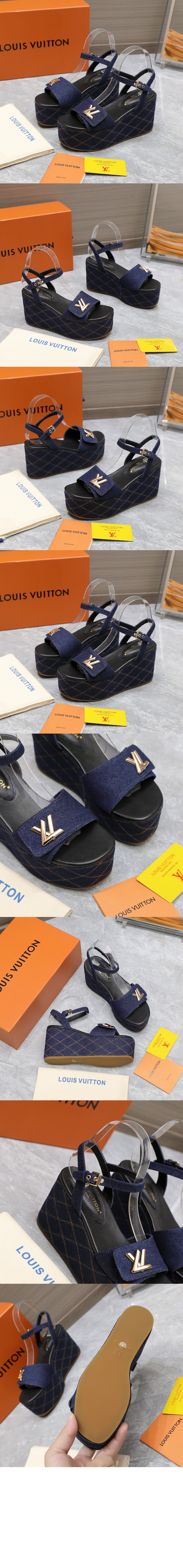 루이비통 셰이크 플랫폼 샌들 1ACI5L