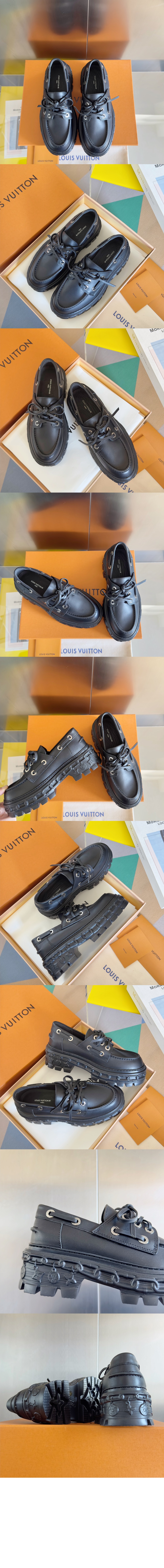 루이비통 레코드 보트 슈즈 1ADAJ9