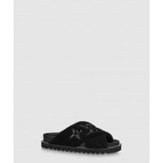 루이비통 파세오 플랫 컴포트 뮬 1AA1VK