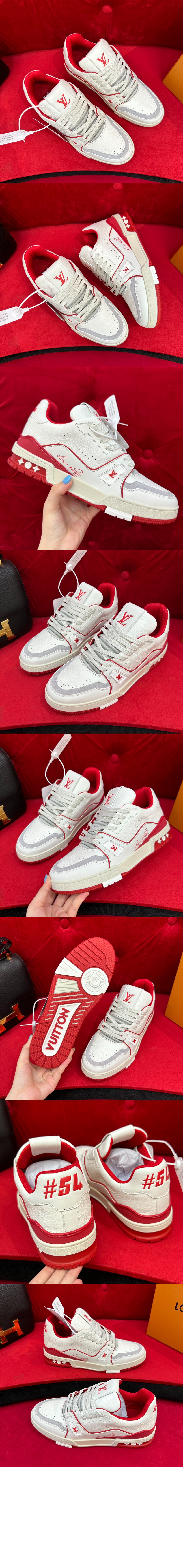 루이비통 LV 트레이너 스니커즈 1ABFAC