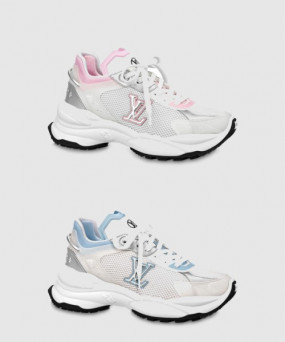 루이비통 런 55 스니커즈 1ABVIJ