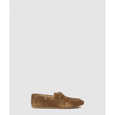 루이비통 안감 없는 페이드 스웨이드 로퍼 5D123E