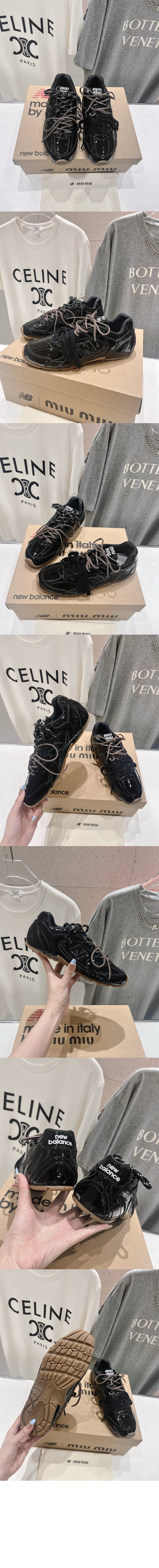 루이비통 페이턴트 가죽 스니커즈 5E165E