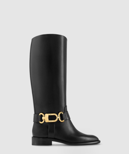 루이비통 웨스트사이드 플랫 하이 부츠 1ACAYV