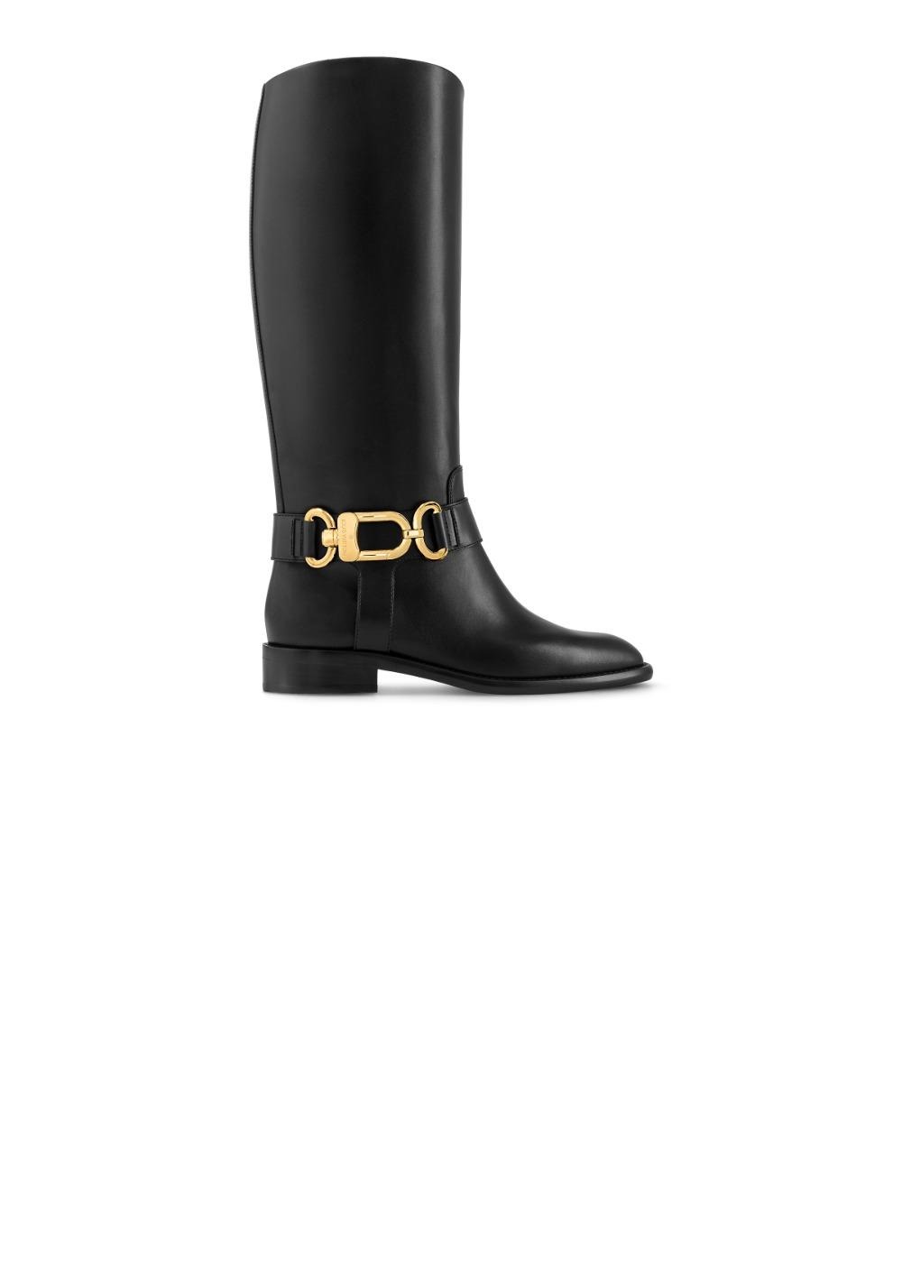 루이비통 웨스트사이드 플랫 하이 부츠 1ACAYV