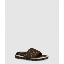 루이비통 풀 필로우 플랫 컴포트 뮬 1AAEBW