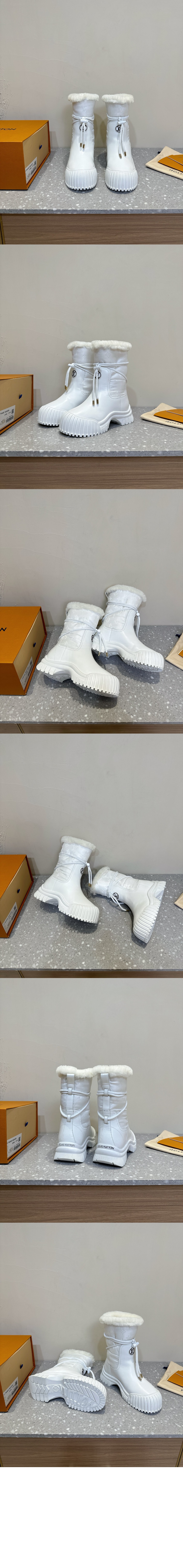 루이비통 루비 플랫 앵클 부츠 1ADCBW