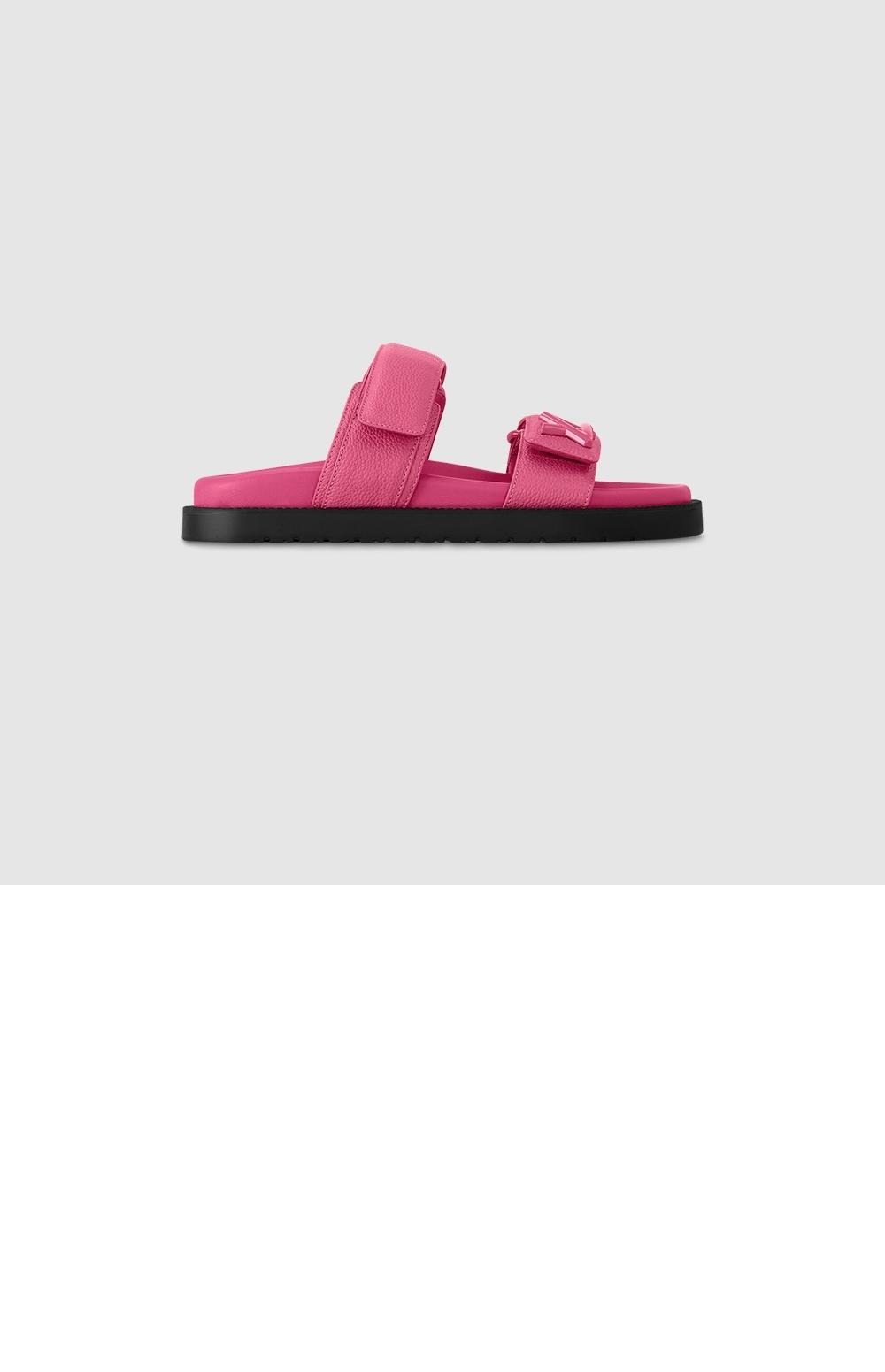 루이비통 선셋 플랫 컴포트 뮬 1AD1KV