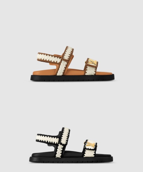 루이비통 선셋 플랫 컴포트 샌들 1ACZJY