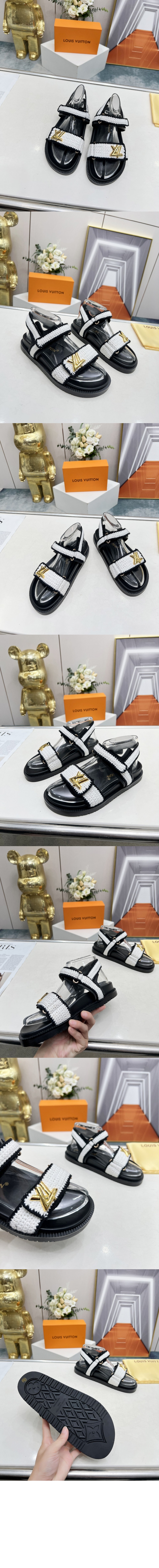 루이비통 선셋 플랫 컴포트 샌들 1ACZJY