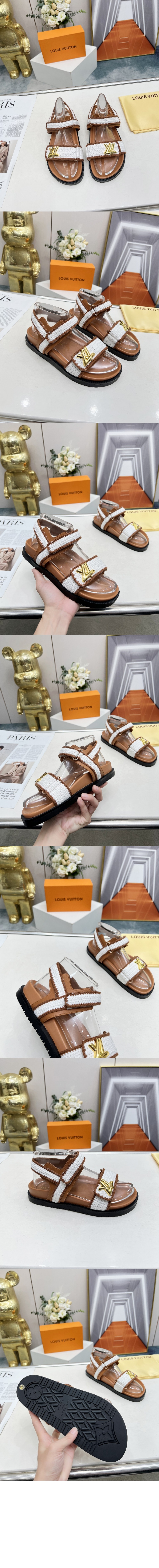 루이비통 선셋 플랫 컴포트 샌들 1ACZJY