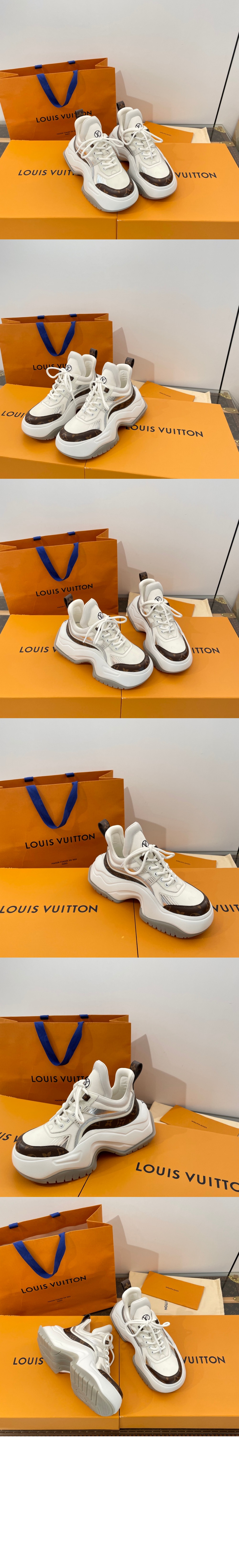 루이비통 아치라이트 2.0 플랫폼 스니커즈 1ABHZR