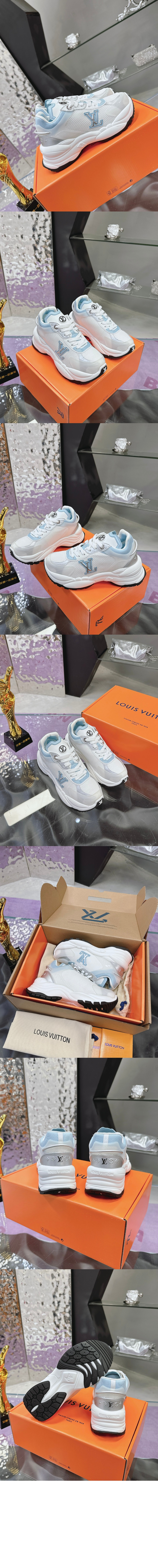 루이비통 런 55 스니커즈 1ABVIO