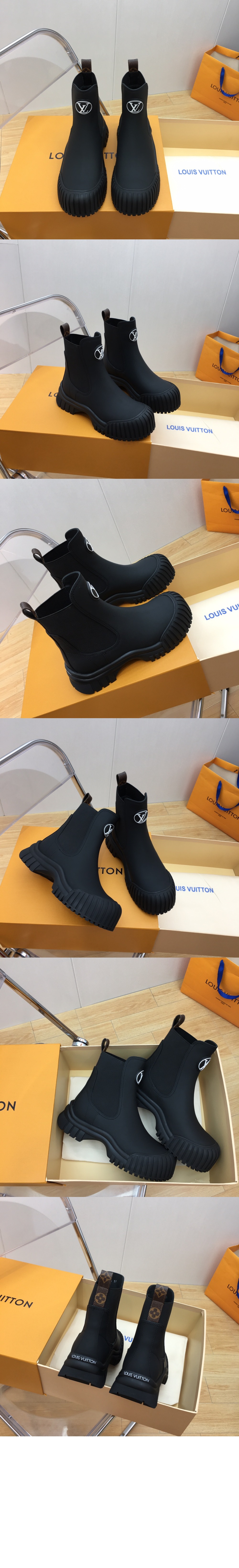 루이비통 루비 플랫 앵클 부츠 1AAM0O