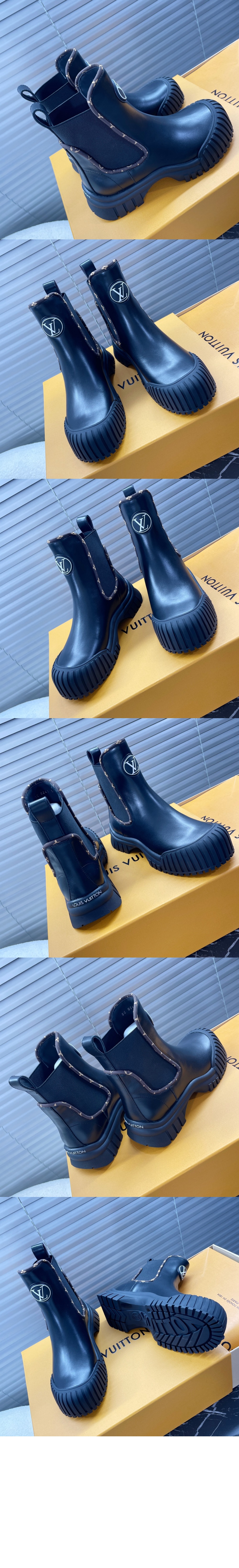 루이비통 루비 플랫 앵클 부츠 1AB0FS