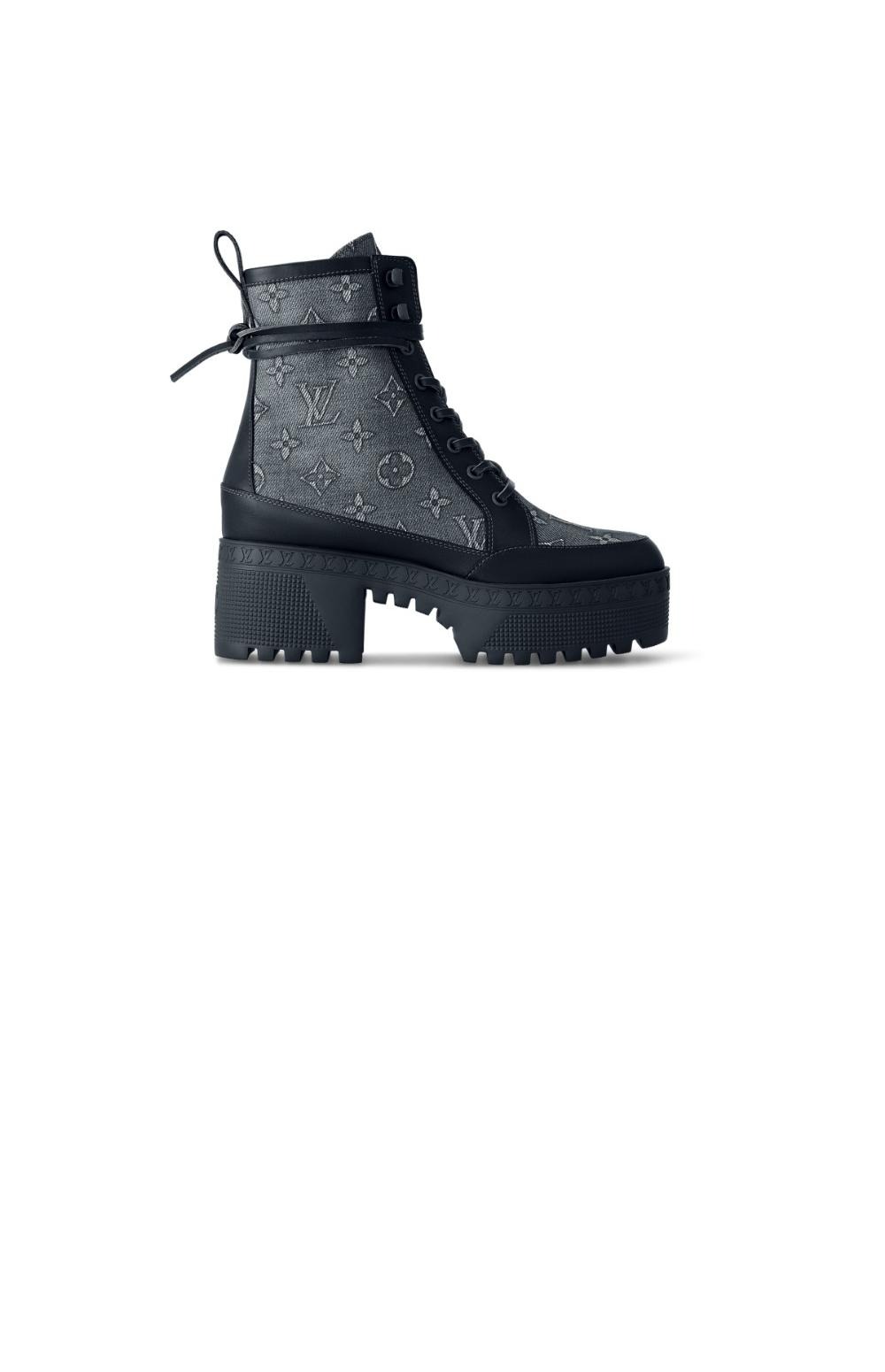 루이비통 로리엇 플랫폼 데저트 부츠 1ACL42