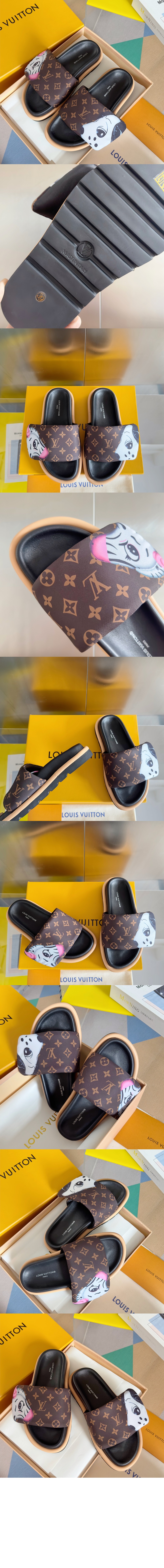 루이비통 슬리퍼 1AD3AX