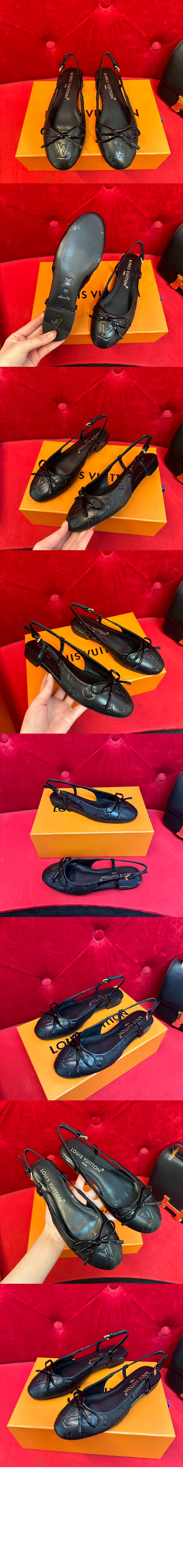 루이비통 니나 플랫 슬링백 발레리나 1ABW0F