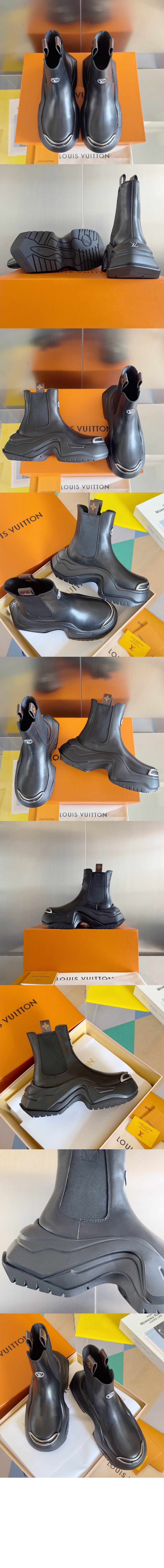 루이비통 LV 아치라이트 2.0 플랫폼 앵클 부츠 1AB15F