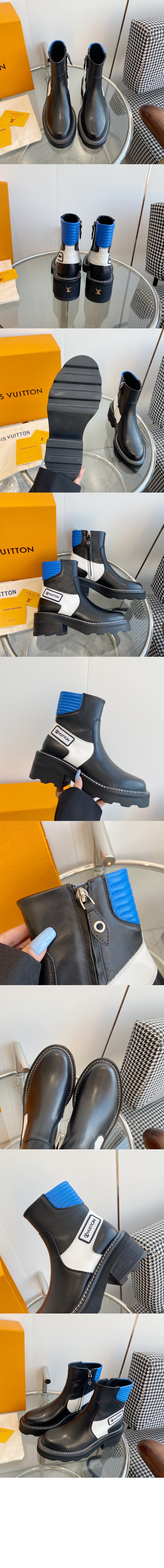 루이비통 LV 보부르 앵클부츠 1A9OBP