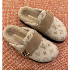 루이비통 LV 코지 플랫 컴포트 클로즈드 뮬