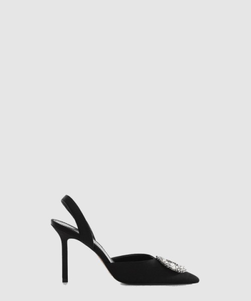 마놀로블라닉 보석 굽 신발