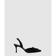 마놀로블라닉 한기시 70 슬링백 펌프스