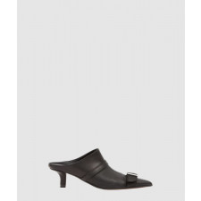 마르지엘라 라이더 포인티드 토 미드힐 뮬 T8013