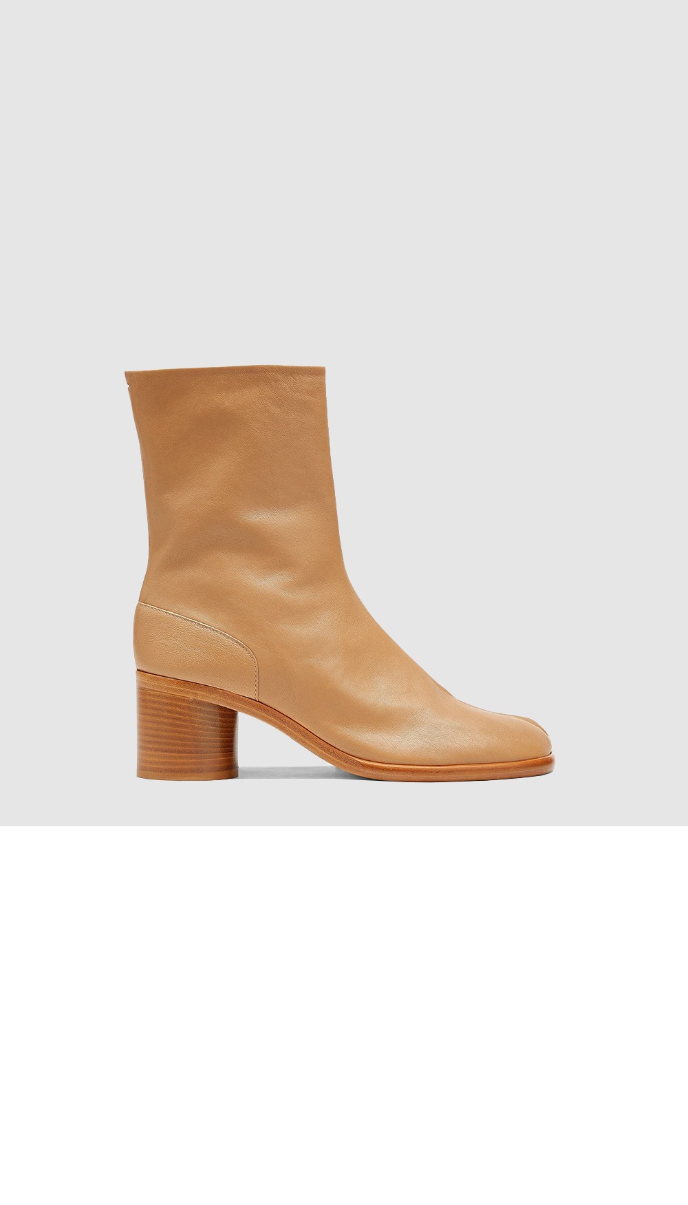 마르지엘라 Tabi 빈티지 가죽 부츠 T9004