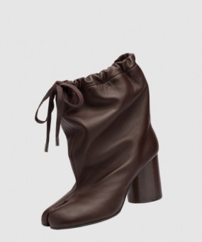 마르지엘라 Tabi 드로스트링 앵클 부츠 T2264