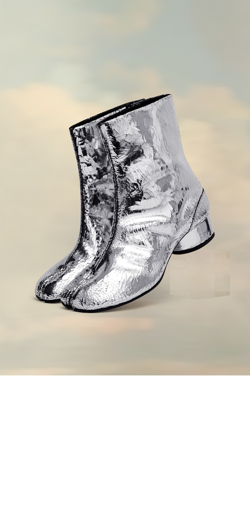 마르지엘라 Tabi 미러 부츠 T9002