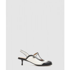 마르지엘라 타비 앵클 펌프스 P6848