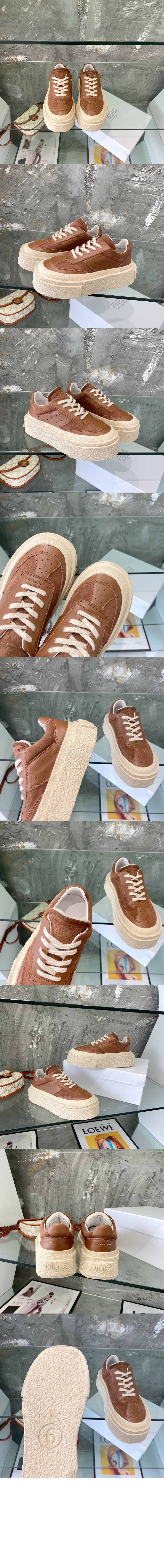 마르지엘라 6 코트 플랫폼 스니커즈 T8013