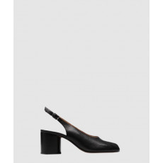 마르지엘라 Tabi 가죽 슬링백슈즈 S58WL0