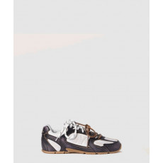 미우미우 530 SL 테코 송아지 가죽 스니커즈 5E165E