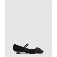 미우미우 리본 펌프스 로우 힐 5I095E