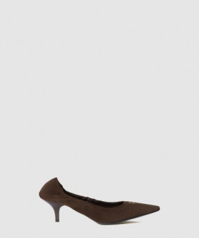 미우미우 루슈 스웨이드 펌프스 5I374E