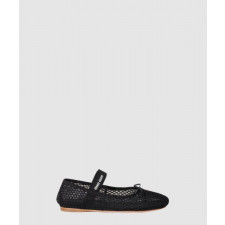 미우미우 메시 발레 플랫 5F345E