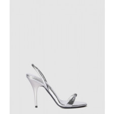 미우미우 에나멜 가죽 샌들 5X343E