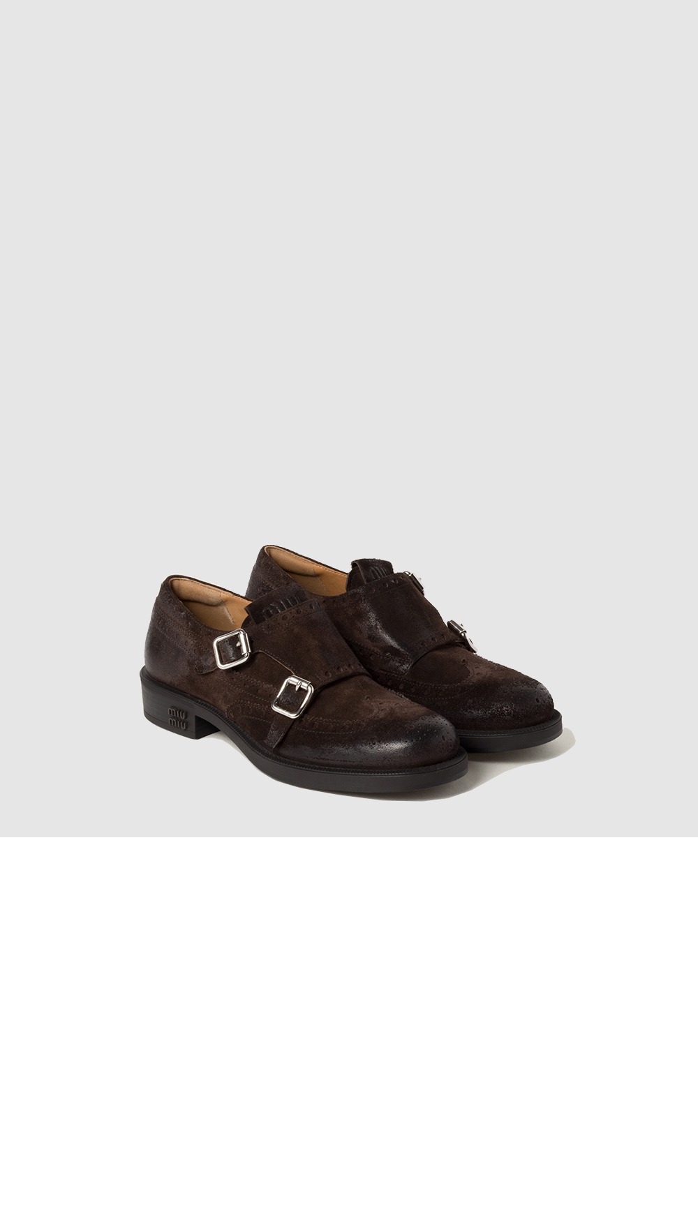 미우미우 버클 로퍼 5E039E