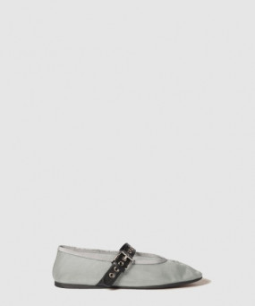 미우미우 메쉬 패브릭 발레리나 5F373E